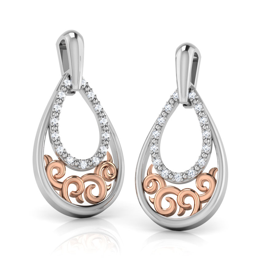 Delicate Swirl Earrings