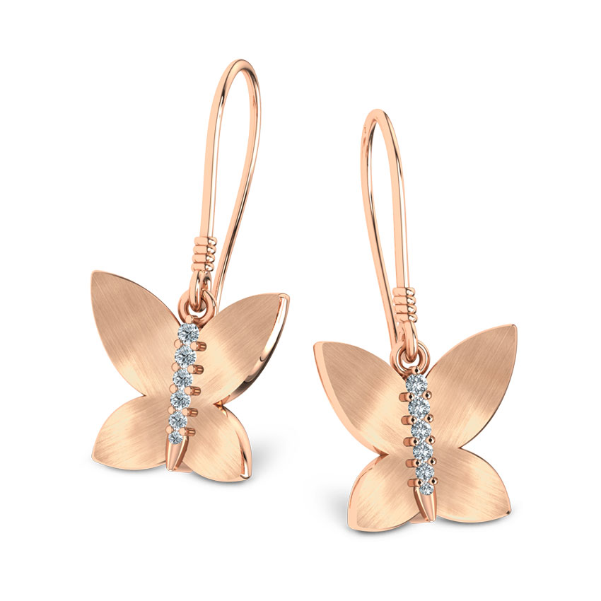 Brilliant Butterfly Earrings