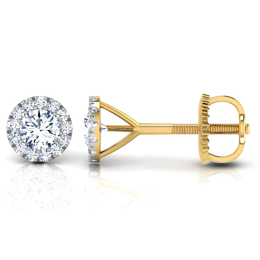Halo Bloom Diamond Stud Earrings Halo Bloom Diamond Stud Earrings