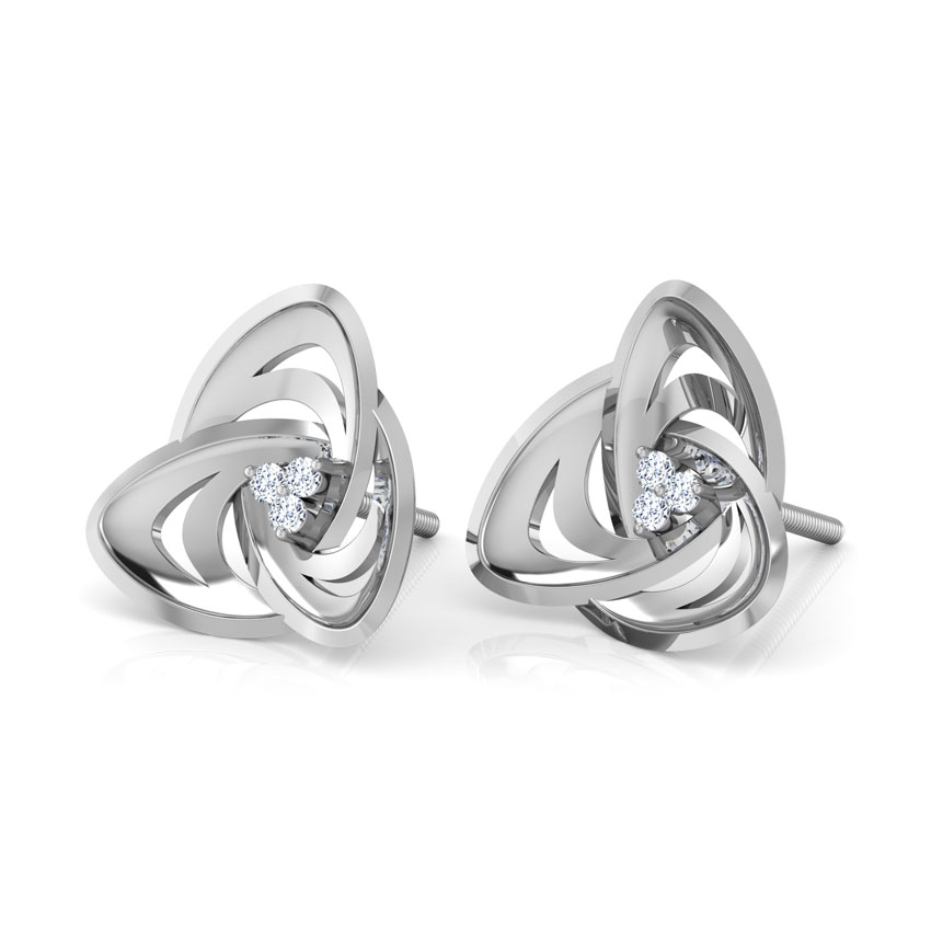 Fiona Diamond Stud Earrings