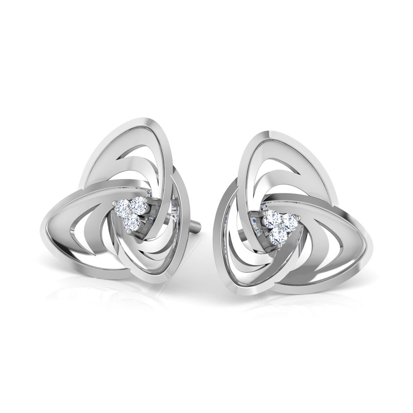 Fiona Diamond Stud Earrings