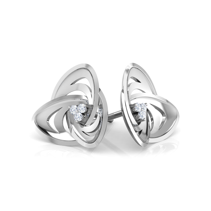 Fiona Diamond Stud Earrings