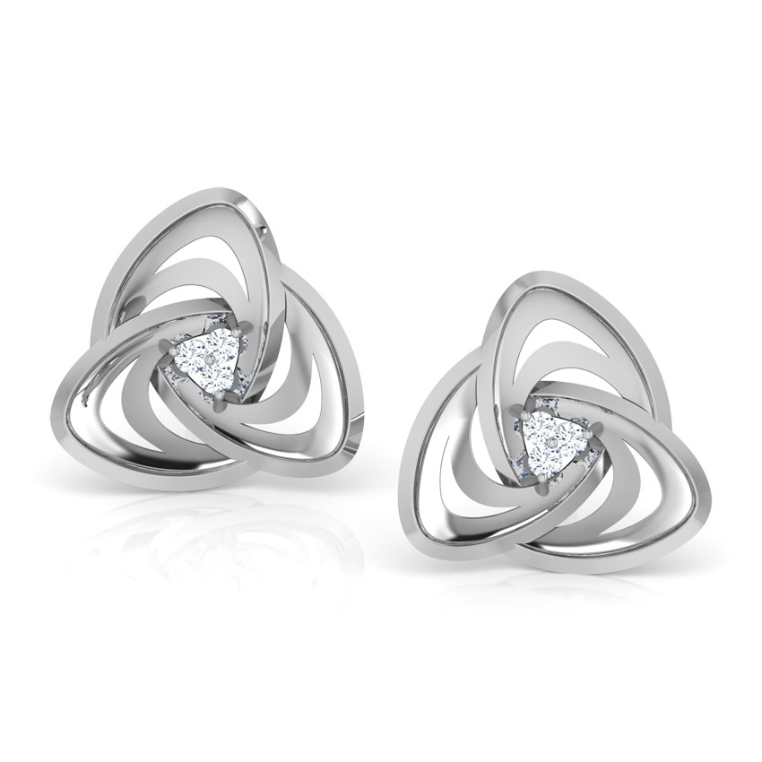 Fiona Diamond Stud Earrings