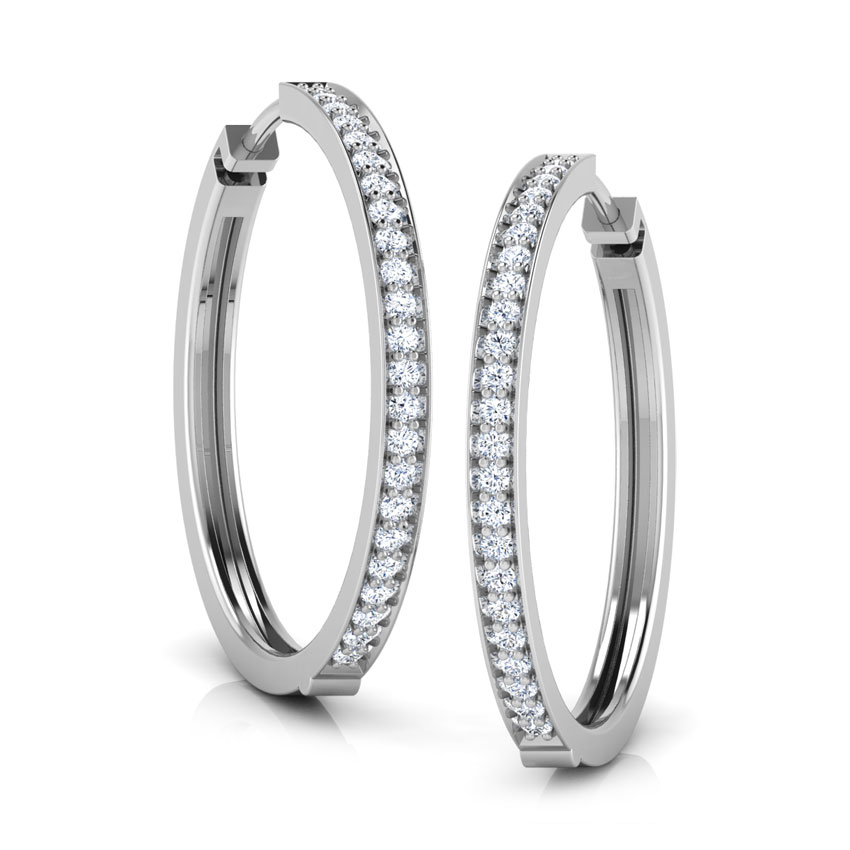 Jazz Hoop Earring