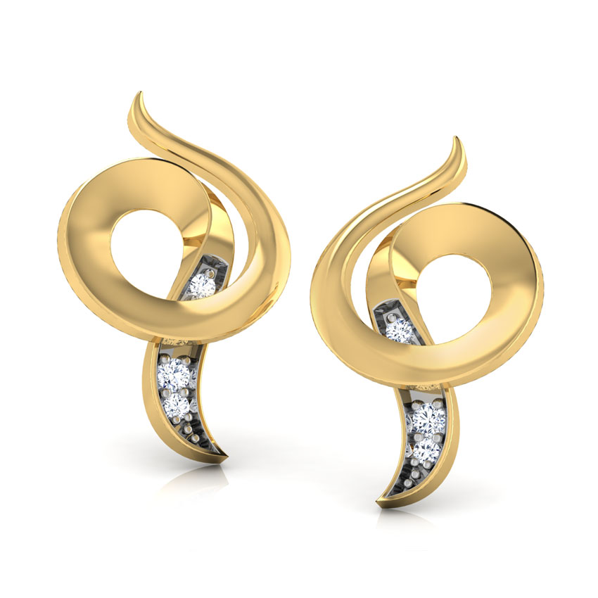Curled Shell Earring