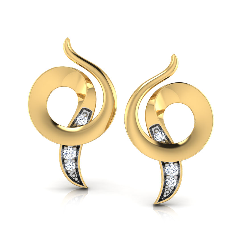 Curled Shell Earring