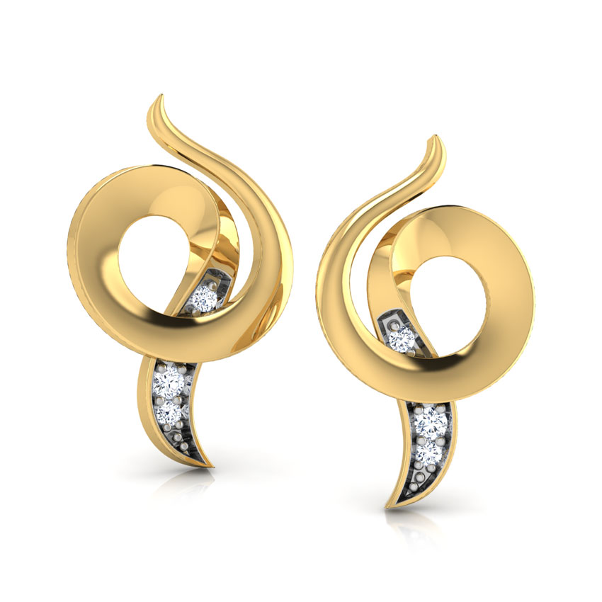 Curled Shell Earring