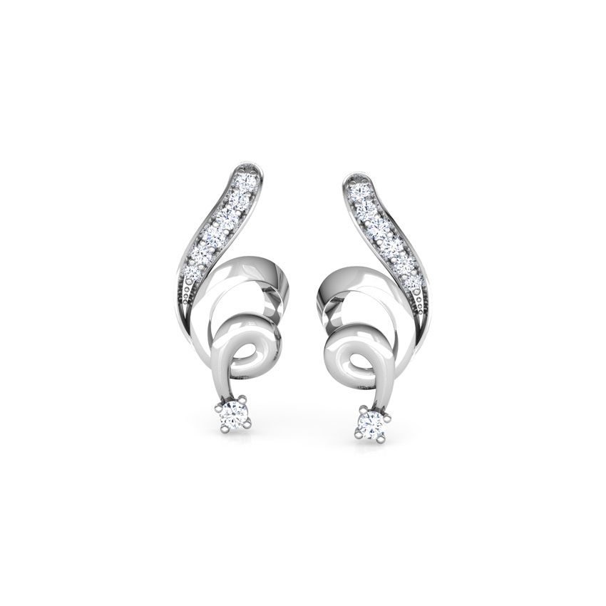 Ribbon Twist Earring