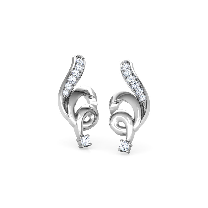 Ribbon Twist Earring