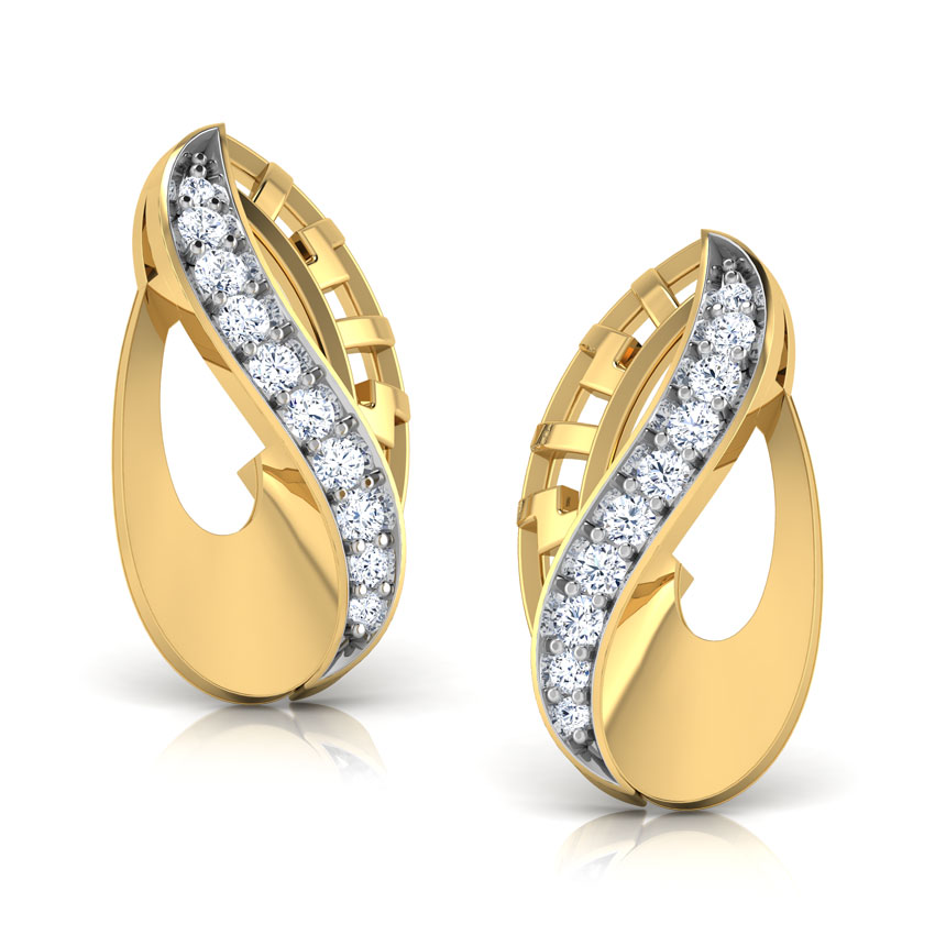 Curled Fortuna Earring