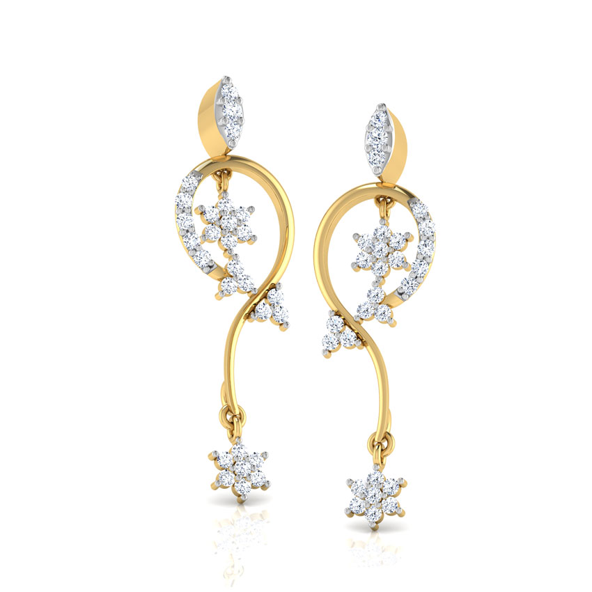 Dual Florets Earrings