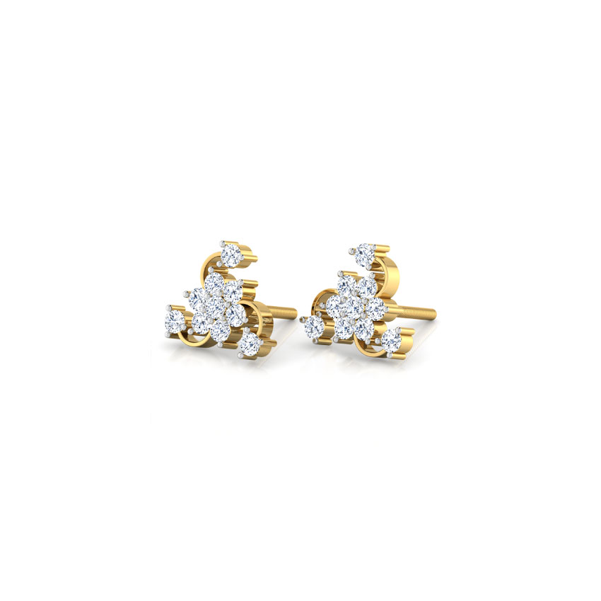 Iole Floral Studs