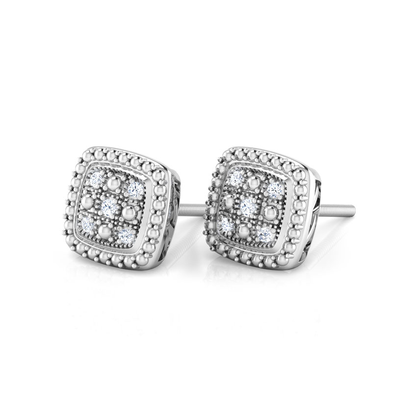 Twisted Rope Stud Earrings