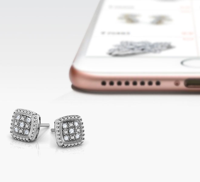 Twisted Rope Stud Earrings