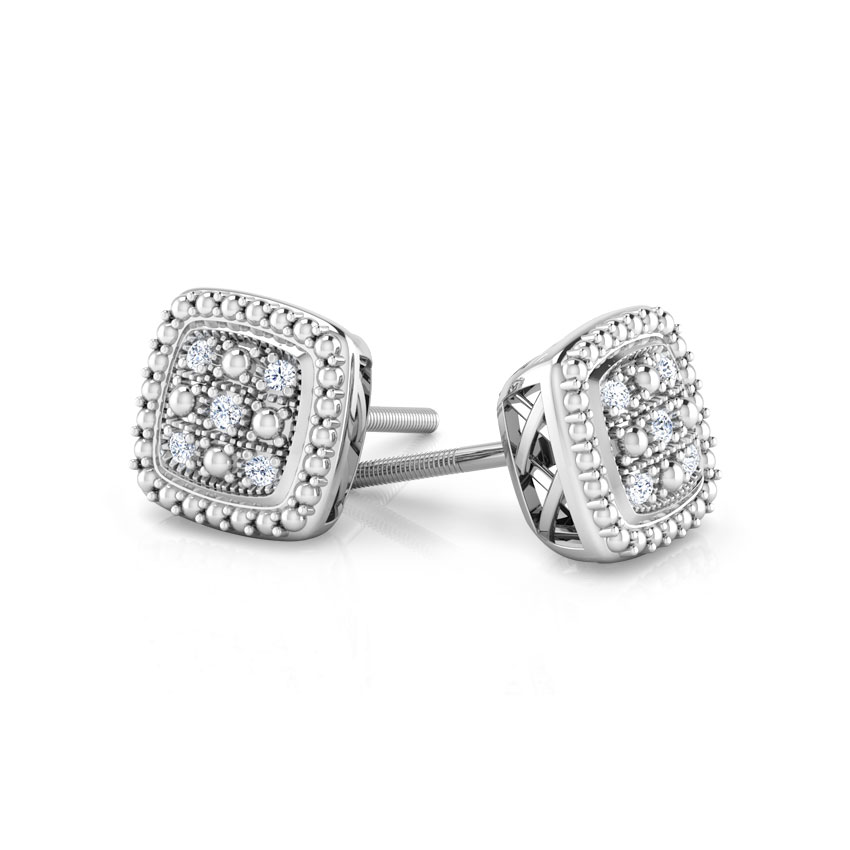 Twisted Rope Stud Earrings