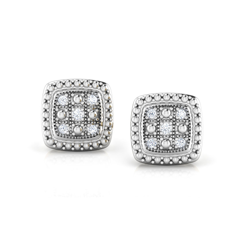 Twisted Rope Stud Earrings