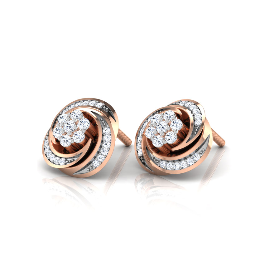 Flora Cluster Stud Earrings