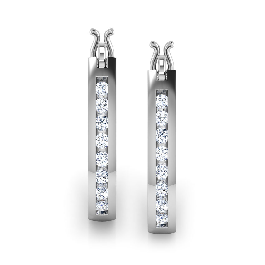 Wendy Diamond Hoop Earrings Wendy Diamond Hoop Earrings