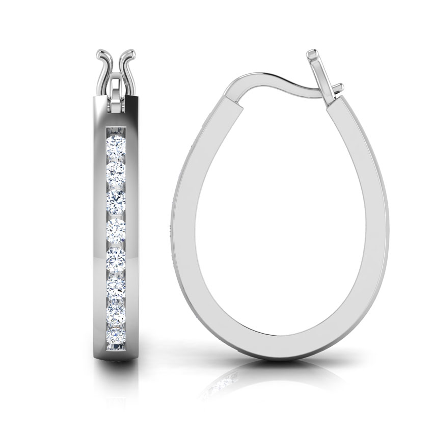 Wendy Diamond Hoop Earrings Wendy Diamond Hoop Earrings