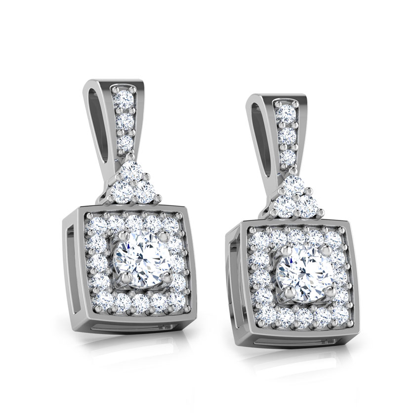 Scintillate Diamond Drop Earrings Scintillate Diamond Drop Earrings