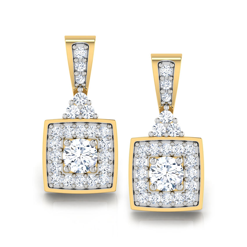 Scintillate Diamond Drop Earrings Scintillate Diamond Drop Earrings