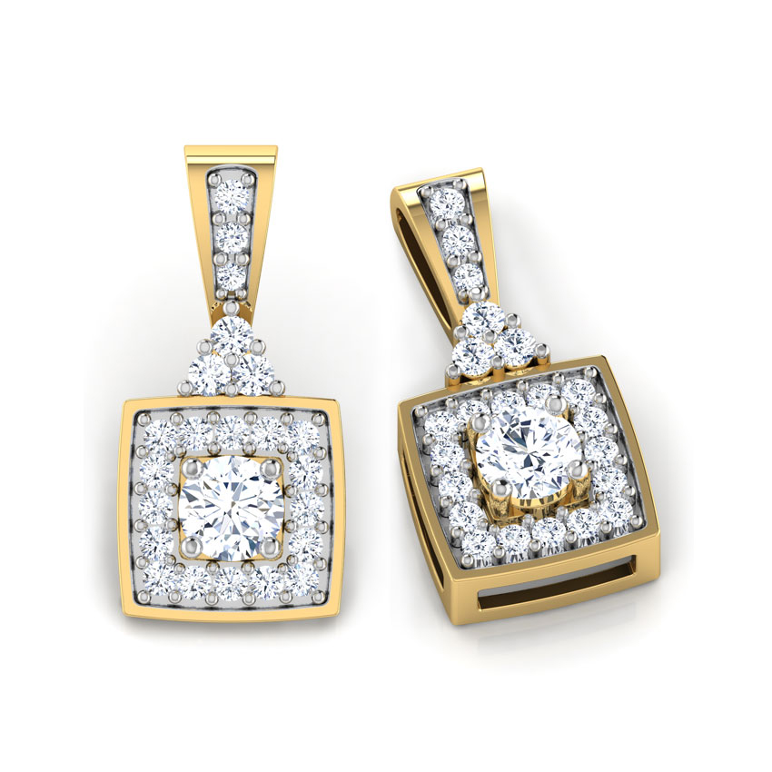 Scintillate Diamond Drop Earrings Scintillate Diamond Drop Earrings