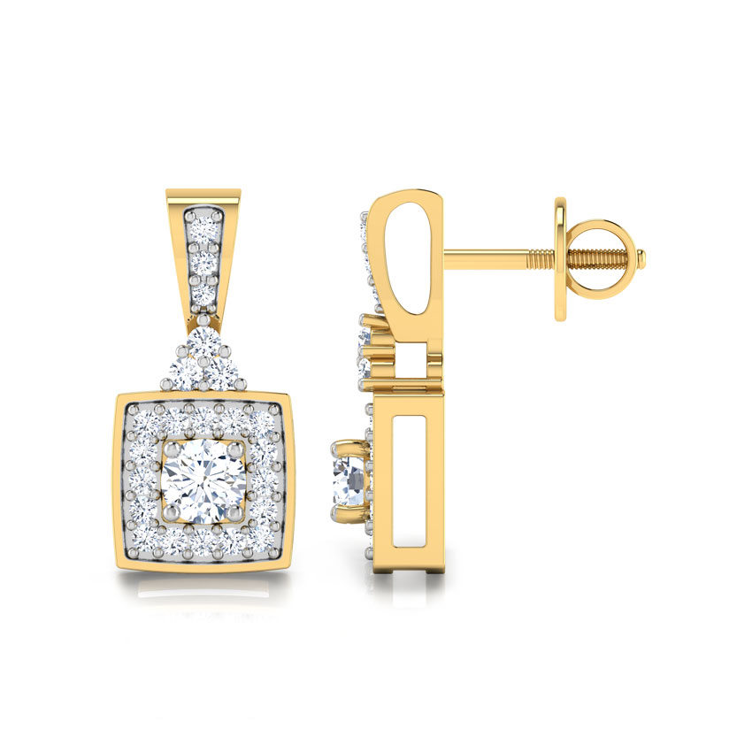 Scintillate Diamond Drop Earrings Scintillate Diamond Drop Earrings