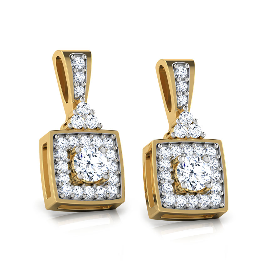 Scintillate Diamond Drop Earrings Scintillate Diamond Drop Earrings