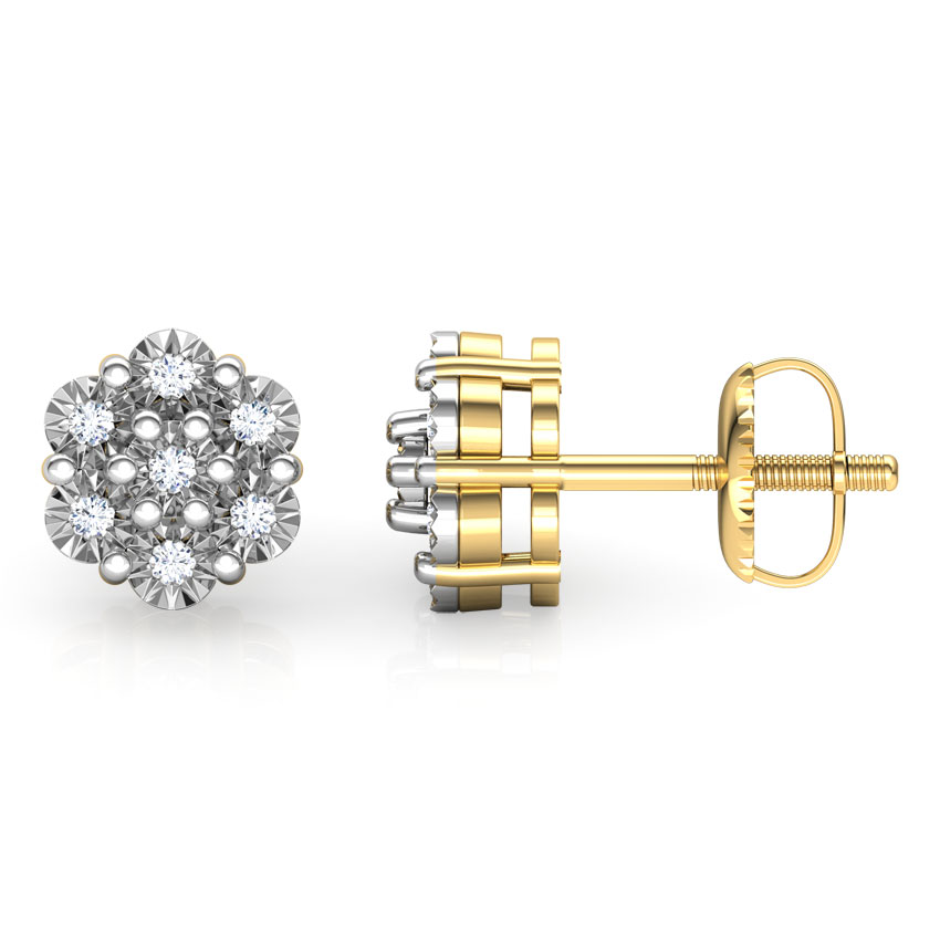 Rowena Diamond Stud Earrings Rowena Diamond Stud Earrings