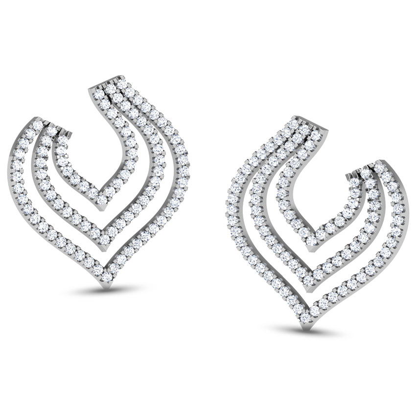 Serie Kumbh Stud Earrings