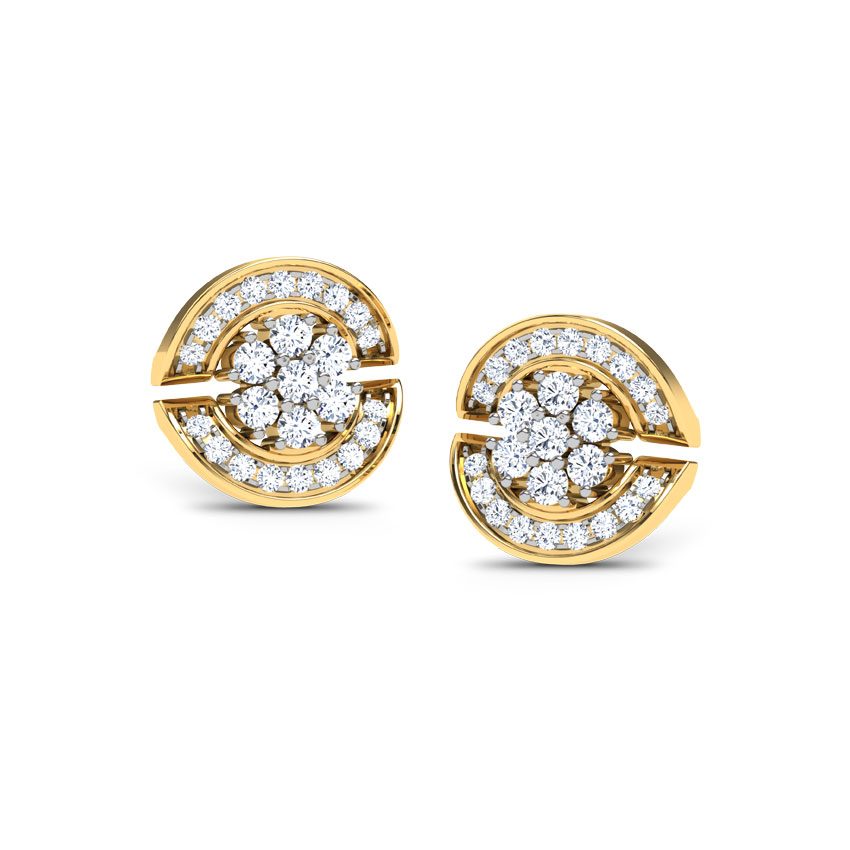 Floral Framed Studs