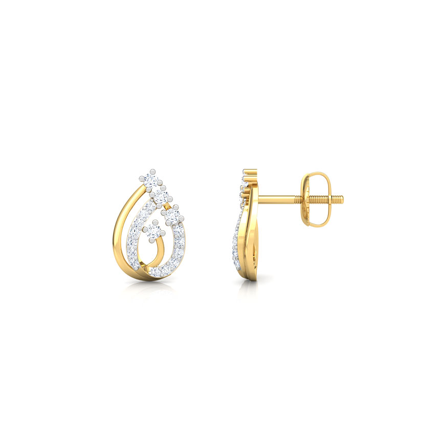 Trio Sparkle Diamond Stud Earrings Trio Sparkle Diamond Stud Earrings