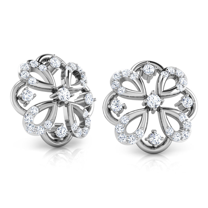Rangoli Diamond Stud Earrings Rangoli Diamond Stud Earrings