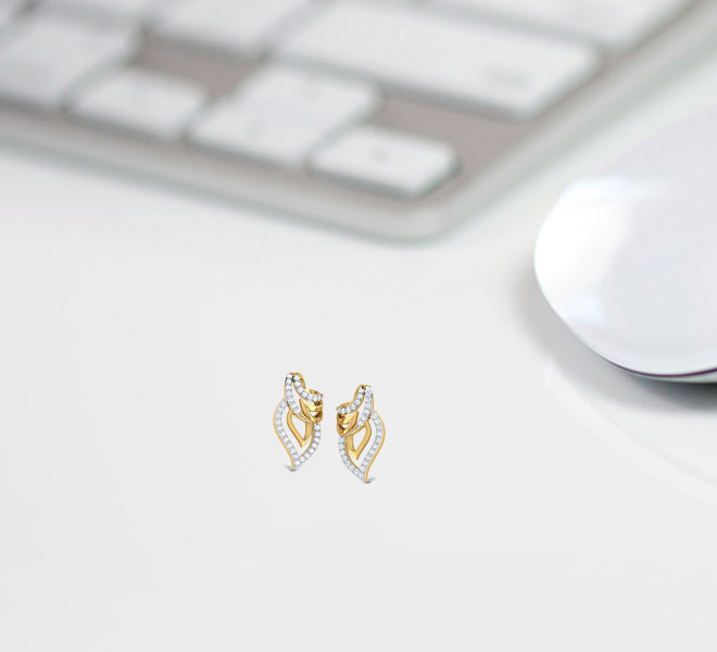 Sparkle Bloom Diamond Stud Earrings Sparkle Bloom Diamond Stud Earrings