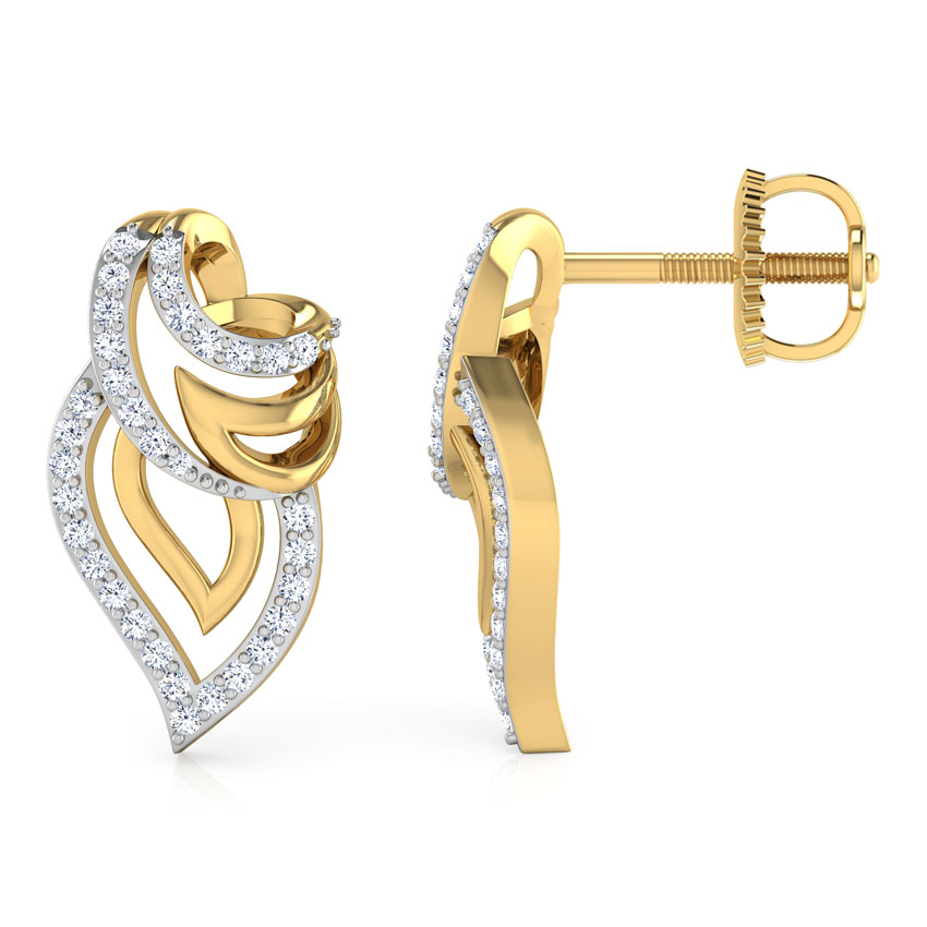 Sparkle Bloom Diamond Stud Earrings Sparkle Bloom Diamond Stud Earrings