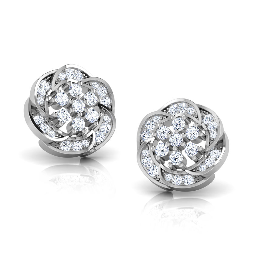 Aurora Diamond Stud Earrings Aurora Diamond Stud Earrings