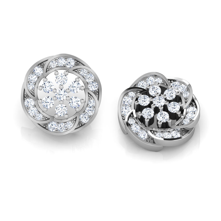 Aurora Diamond Stud Earrings Aurora Diamond Stud Earrings