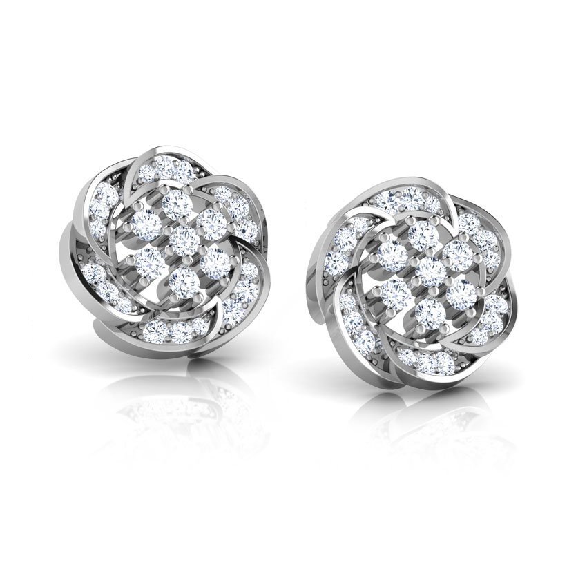 Aurora Diamond Stud Earrings Aurora Diamond Stud Earrings