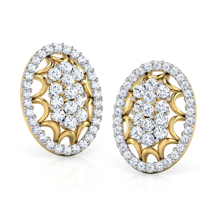 Oval Mesa Studs