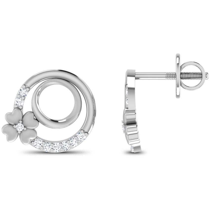 Circo Dame Platinum Platinum Earrings