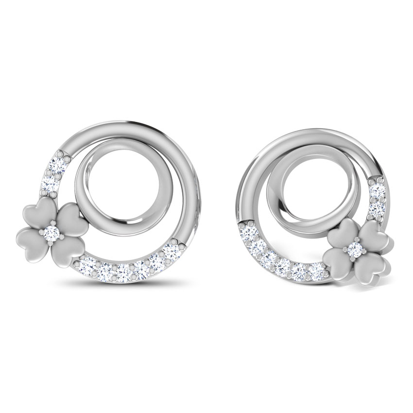 Circo Dame Platinum Platinum Earrings