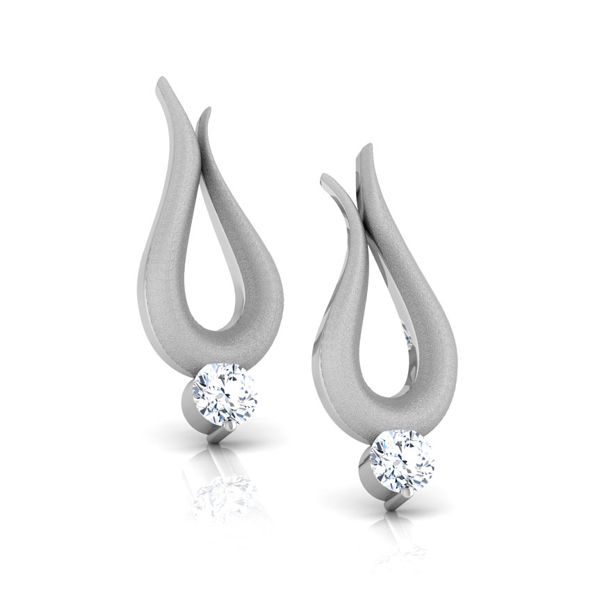 Love Bird Platinum Stud Earrings Love Bird Platinum Stud Earrings