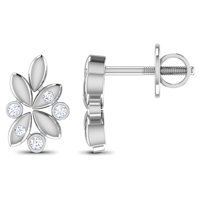 Pledge Diamond Stud Earrings