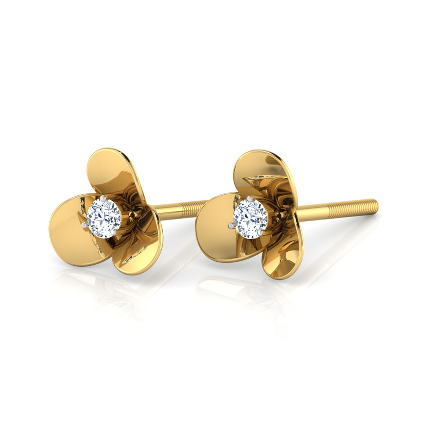 Cloverleaf Stud Earrings