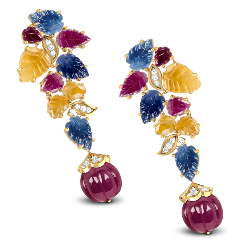 Mystique Leaves Earrings