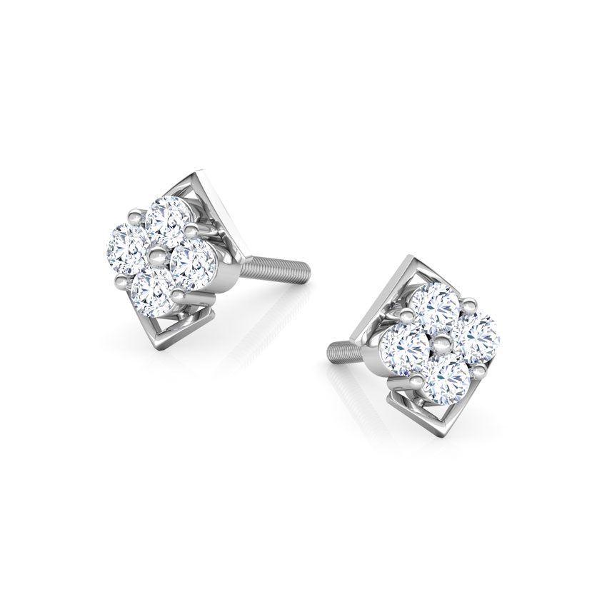 Niche Diamond Stud Earrings Niche Diamond Stud Earrings