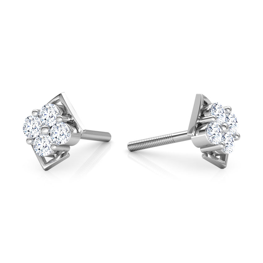 Niche Diamond Stud Earrings Niche Diamond Stud Earrings