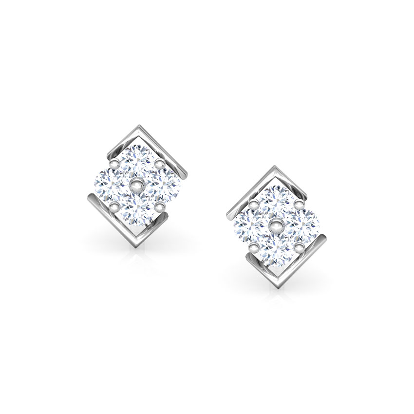 Niche Diamond Stud Earrings Niche Diamond Stud Earrings