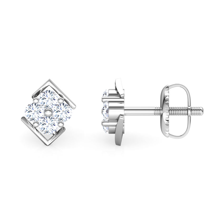 Niche Diamond Stud Earrings Niche Diamond Stud Earrings