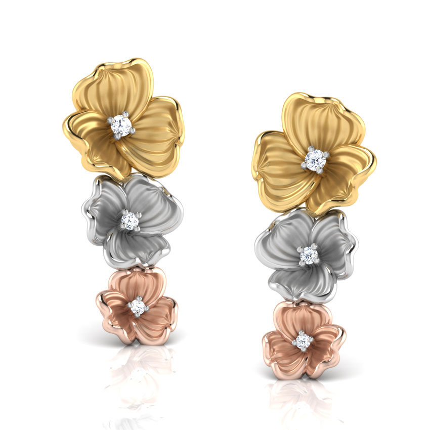 Pansy Earrings